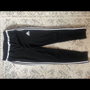 Adidas joggers with zip